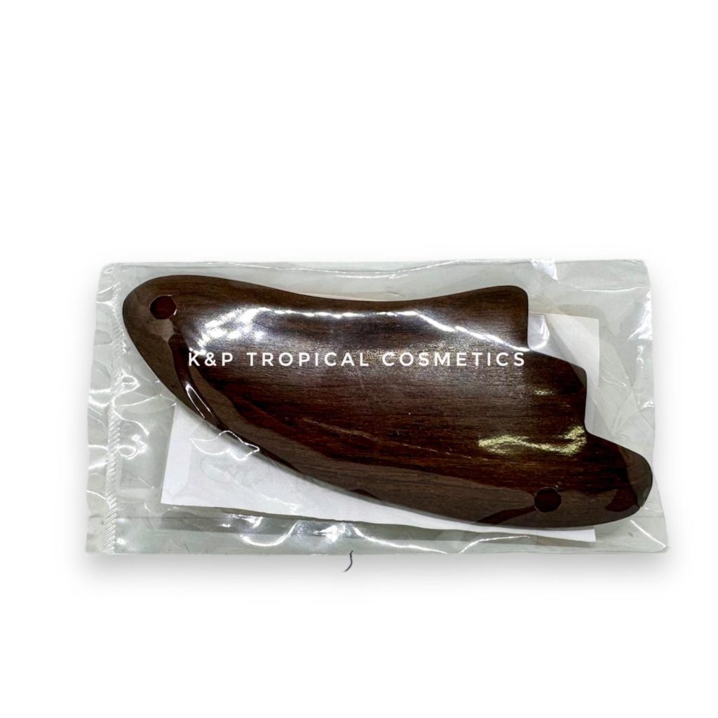 Baan Mai For Healty T-03 Gua Sha Stick Finger Spa Скребок тиковый Т-03 "Лапка" для массажа Гуаша
