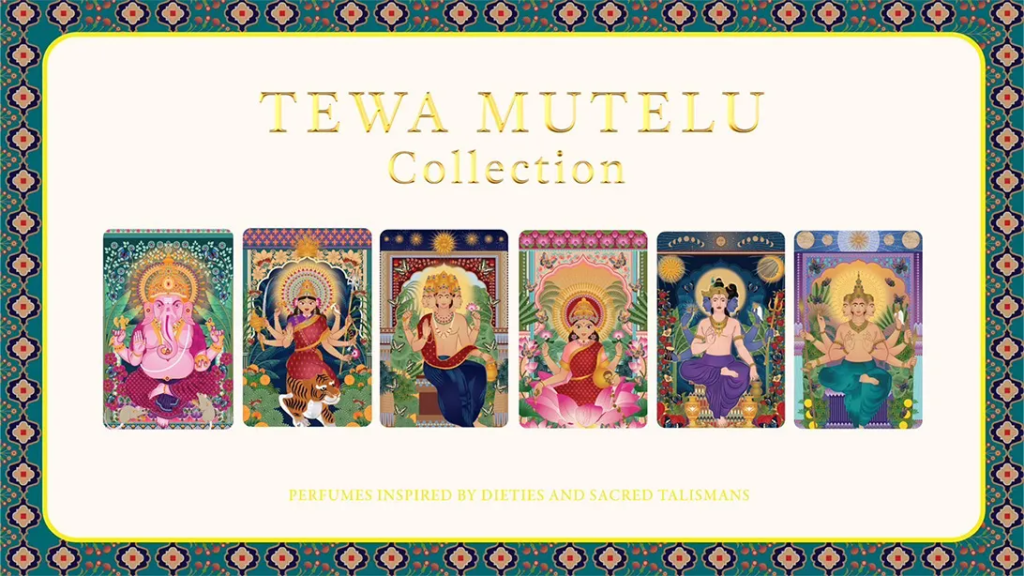 Коллекция тайских ароматов веры в божества "TEWA MUTELU" 3 мл.*6 шт.