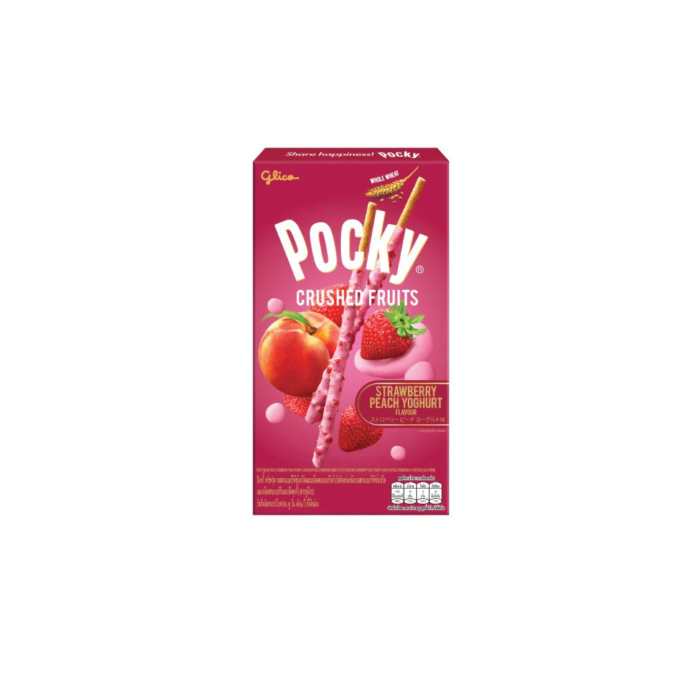 Соломка Pocky со вкусом йогурта и кусочками фруктов 38 гр.
