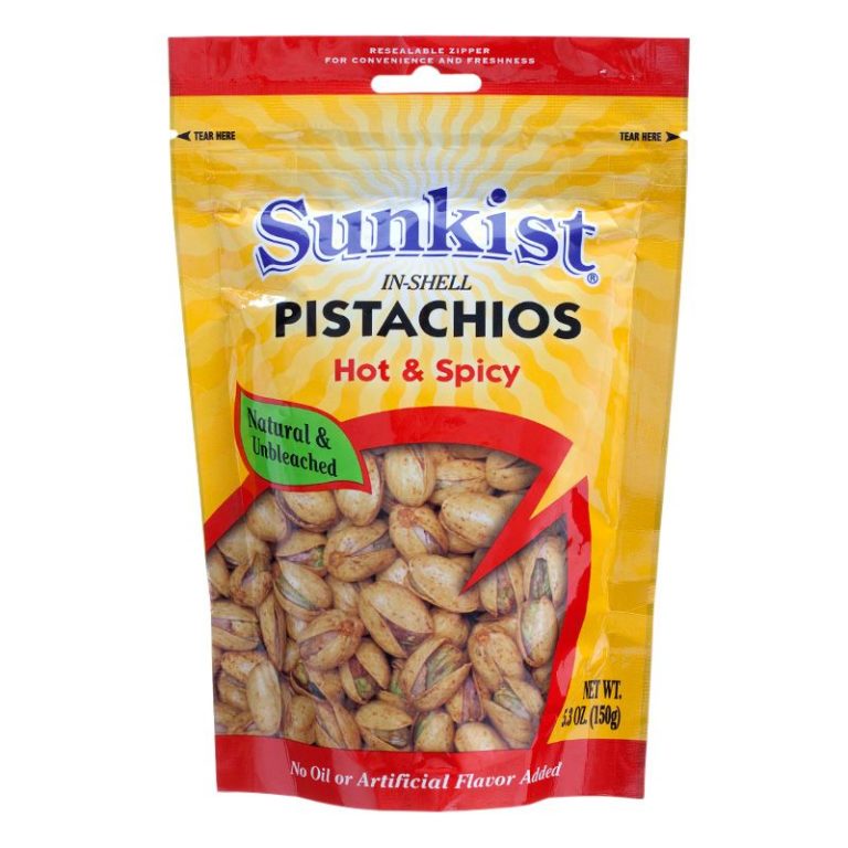Sunkist Pistachios Hot & Spicy 150 g.
