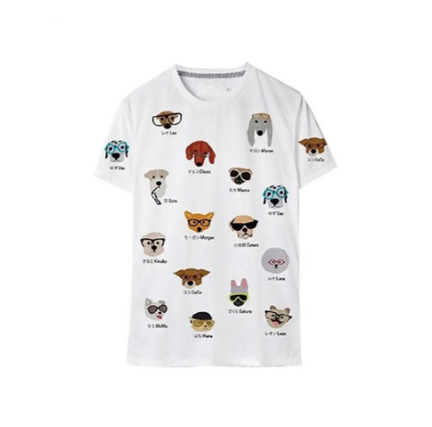 T-Shirts Футболка с тайским принтом в ассортименте