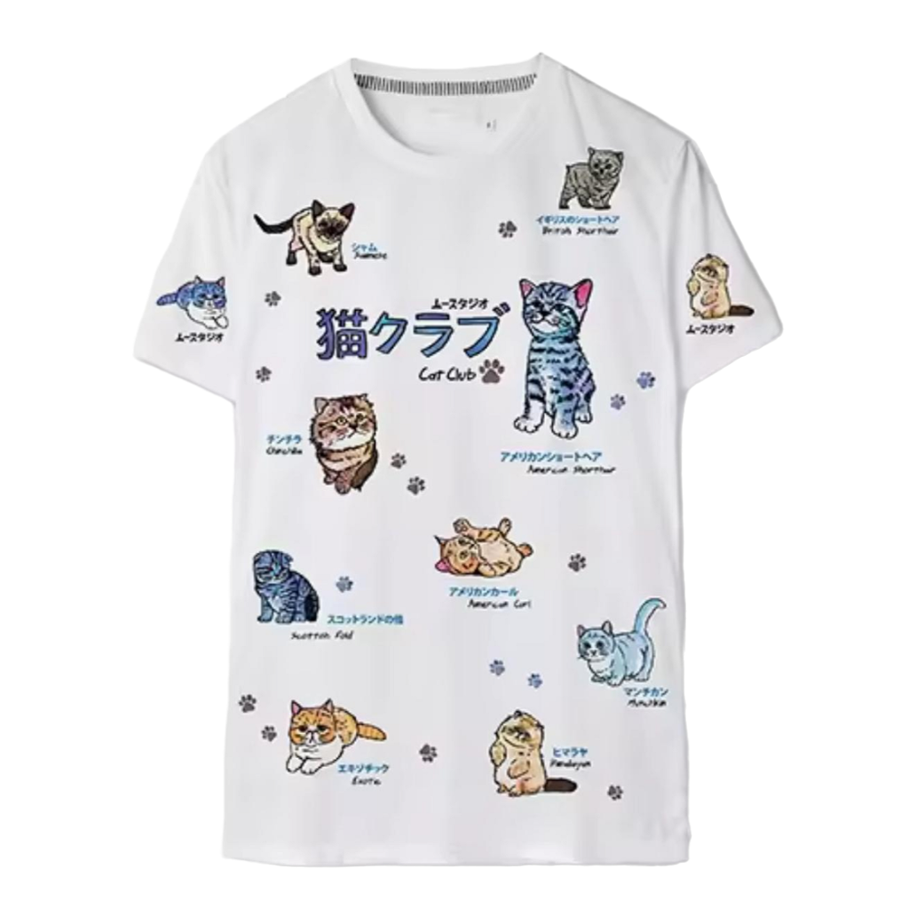 T-Shirts Футболка с тайским принтом в ассортименте